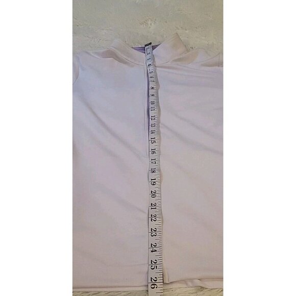 Footjoy Womens Full Zip Jacket White Purple Craguns Legacy New Pockets Wicking - Picture 12 of 14